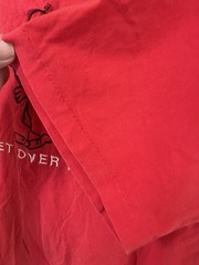 Vintage 90s “Get Over It” Stick Figure T-Shirt Red Premier Sportswear Funny Logo