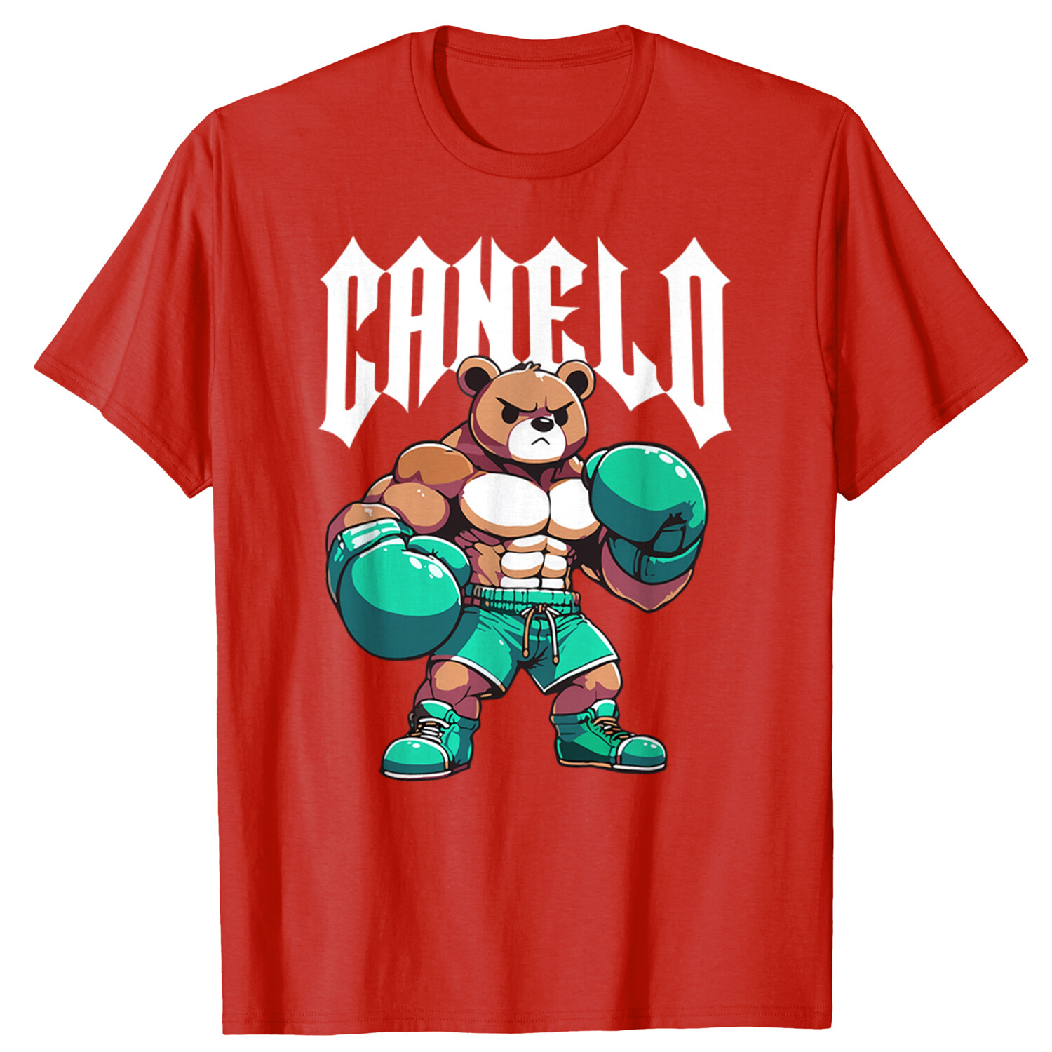 Saul Canelo Alvarez Boxing Bear T Shirt New S-5XL New Boxing Tee Fast Shipping! gallery
