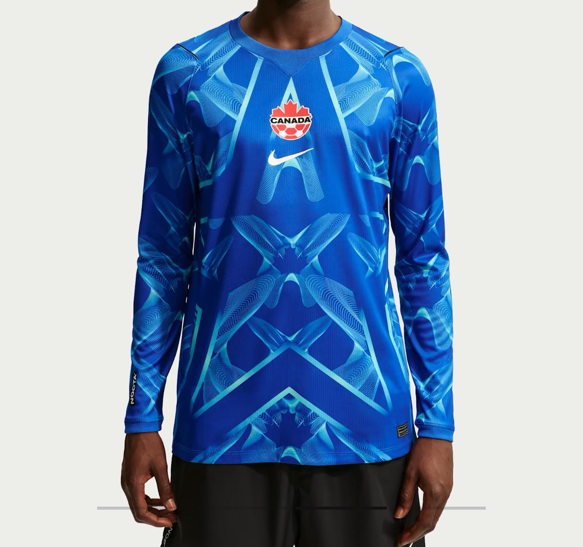 Nike X Nocta Soccer Jersey Long Sleeve T-Shirt Drake Drizzy Rapper Goalkeeper