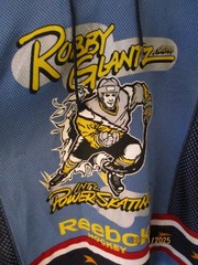 ROBBY GLANTZ INTL. CCM POWER SKATING REEBOK HOCKEY GAME JERSEY VINTAGE