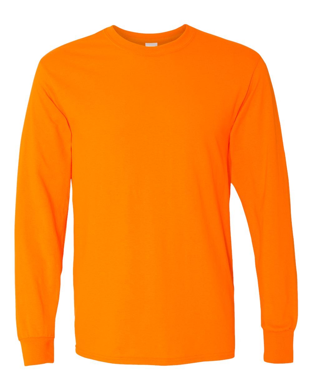 Long Sleeve Custom Printed LOGO/TEXT Shirt Safety Orange - Safety Green gallery
