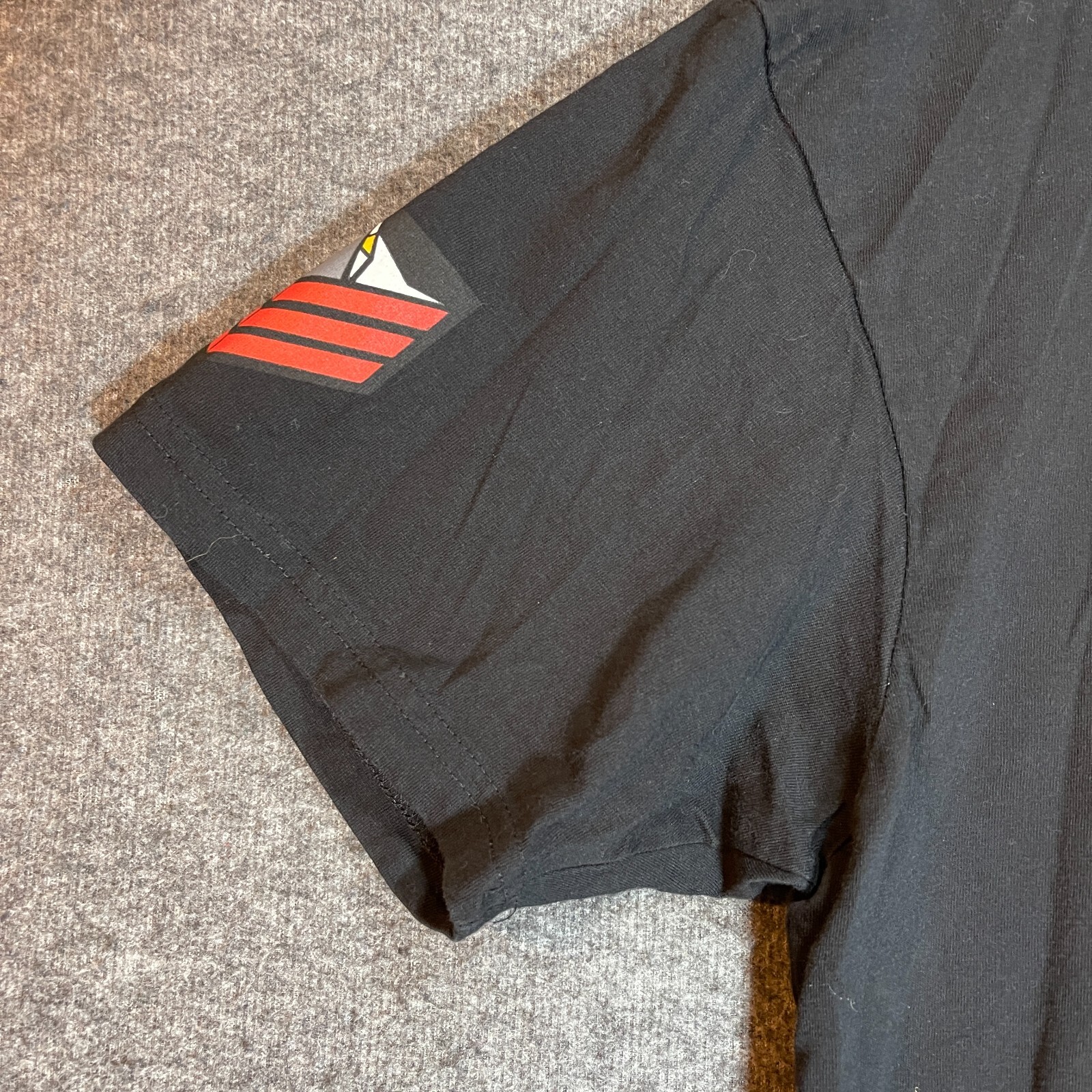 VANGUARD ORIGINALS Shirt Adult Large Black The Throwed & The Brave Tee Mens. gallery
