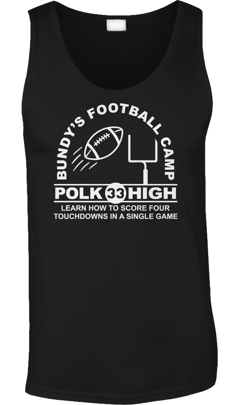Football Camp Classic TV Quotes 90s Sitcom Sports Comedy Fan Retro Al Mens Tank