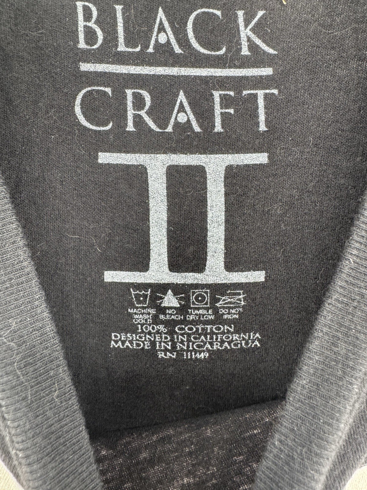 Blackcraft Cult The Graveyard T-Shirt Horror Vampire Halloween SZ Unknown gallery