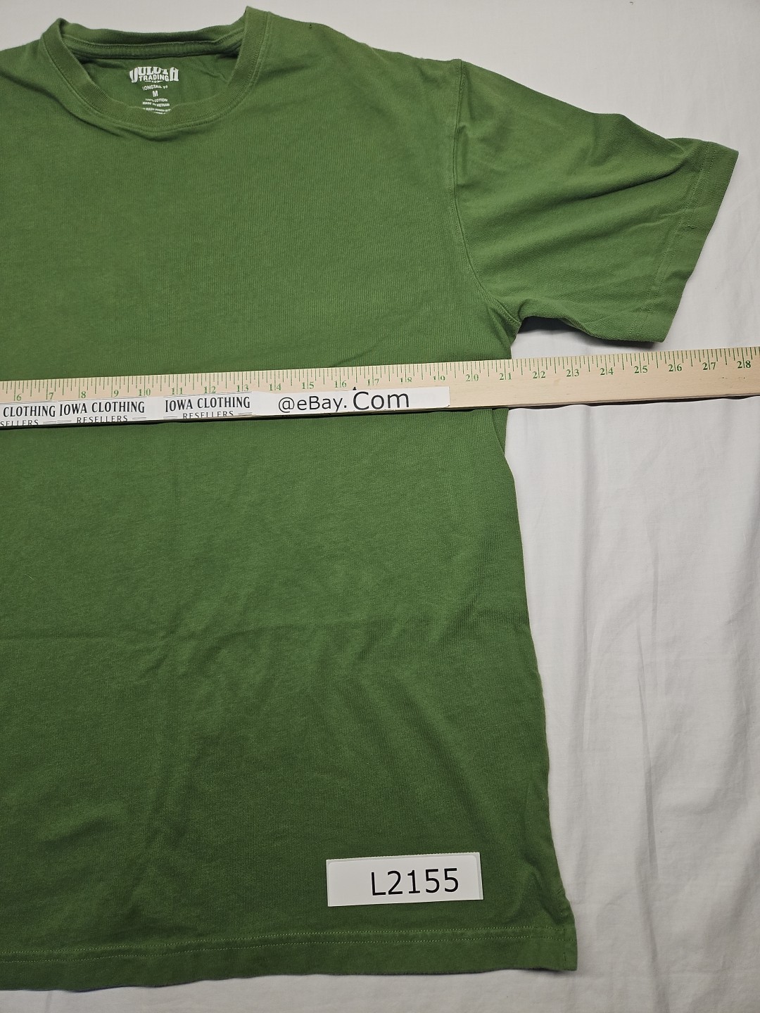 Duluth Trading Co Longtail T Shirt Men's Medium Heavy Weight Green gallery