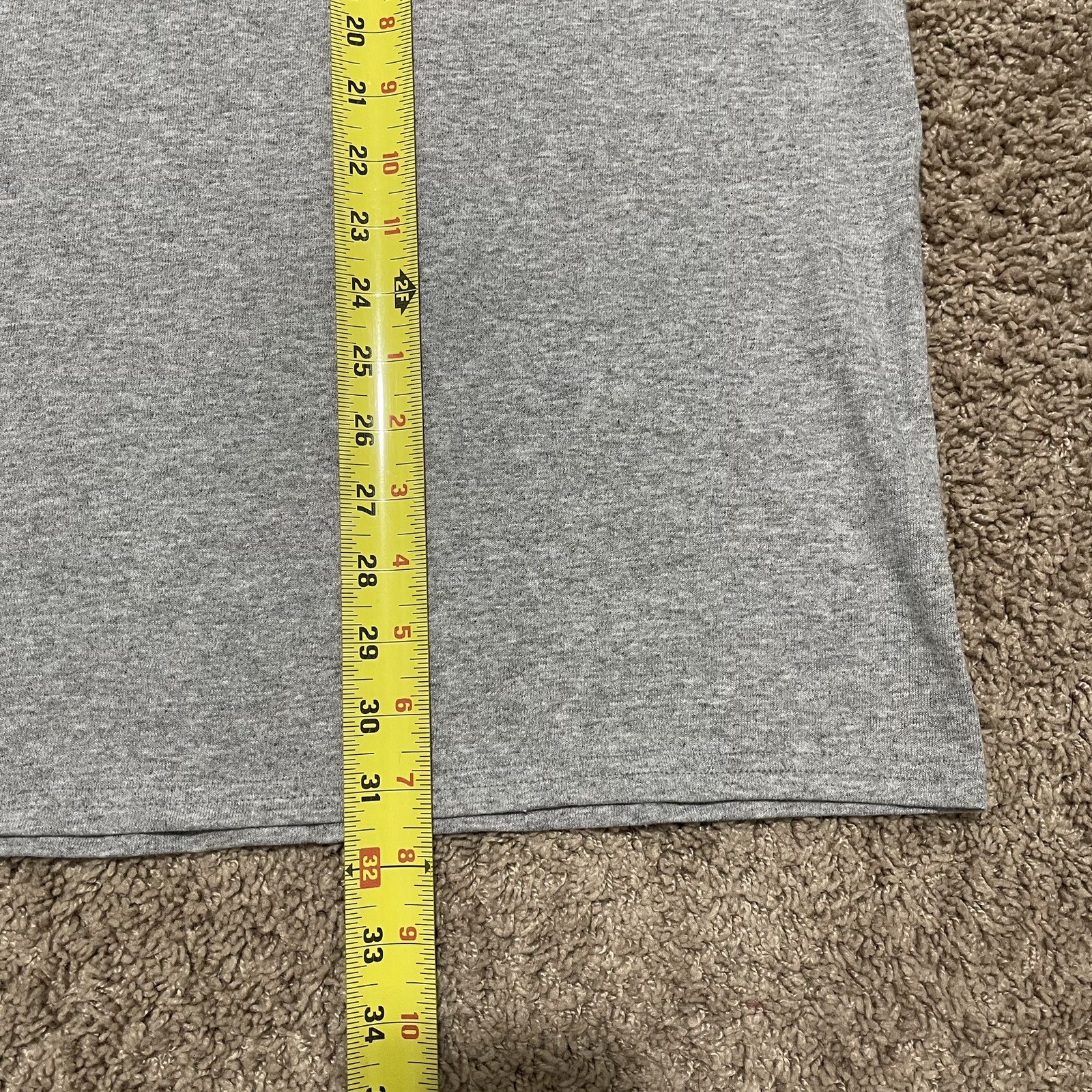Orlando Florida Shirt Mens XL Grey Baseball Glossy Silver Logo Delta Pro Weight gallery