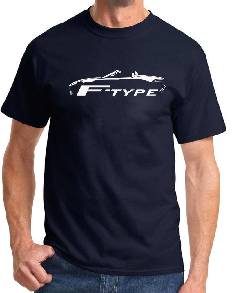 Jaguar F-Type Convertible Classic Outline Design Tshirt NEW COLORS gallery