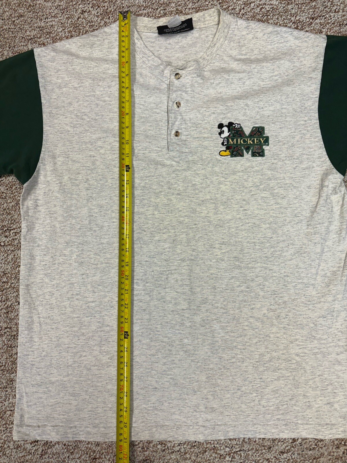 Vintage Disney Originals Shirt Mickey Embroidered Logo•Size N/A View Measurement gallery