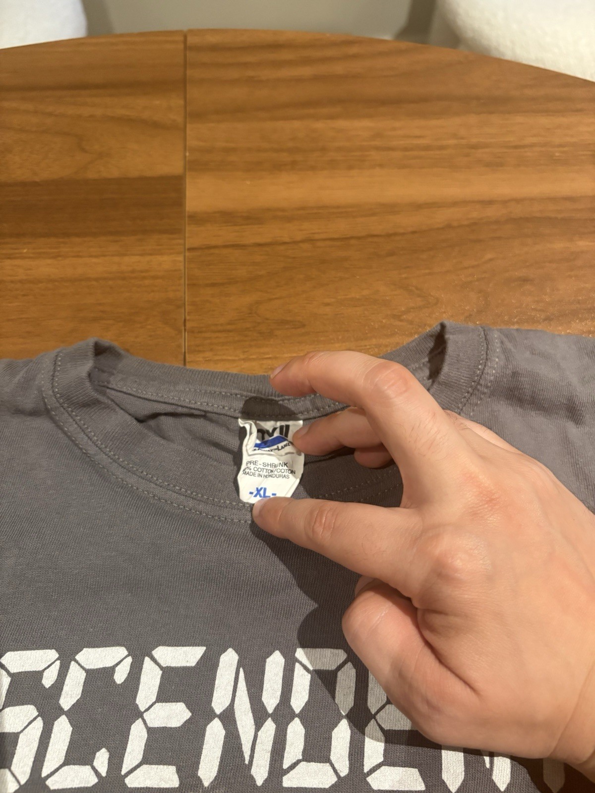 VINTAGE Y2K DESCENDENTS MILO FADED TEE Blue Anvil Tag Size L gallery