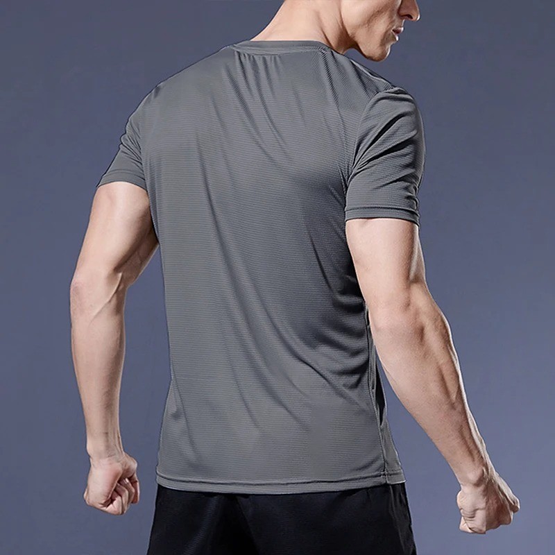 Men’s Quick Dry Sports T-Shirt – Running, Soccer Jersey, Gym Fitness Compression gallery