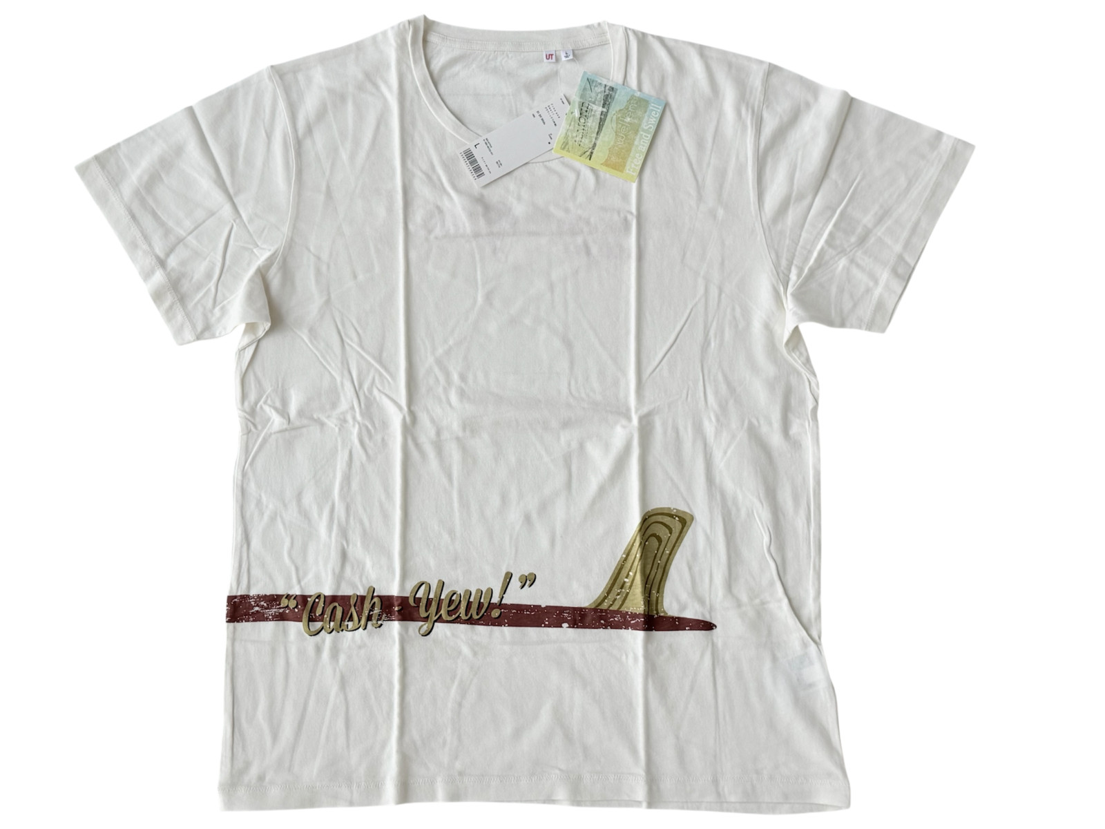 Wellen surf x UNIQLO NWT T-Shirt Size L White Japan gallery