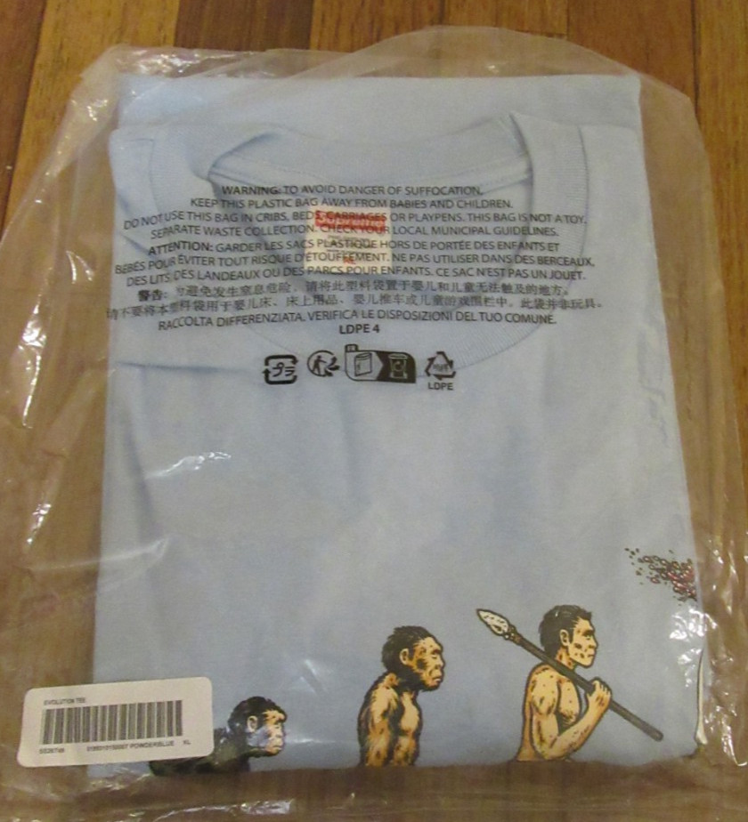 Supreme Evolution Tee T-Shirt Size XL Powder Blue SS26 Brand New 2026 Free S&H gallery