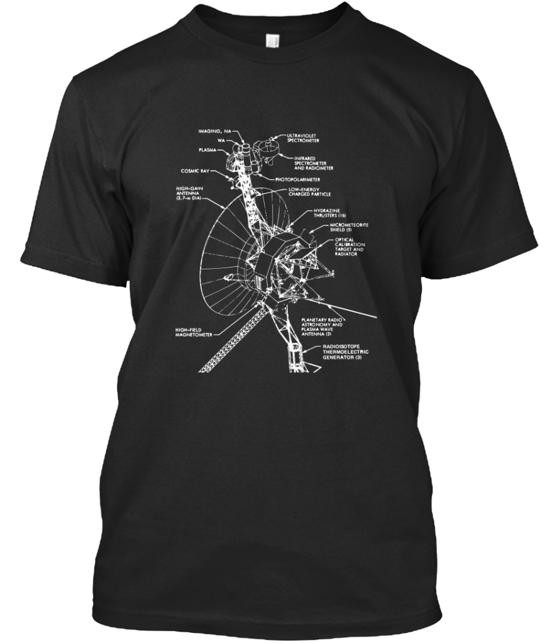 Voyager 1 Beyond The Limits T-Shirt Made in the USA Size S to 5XL gallery