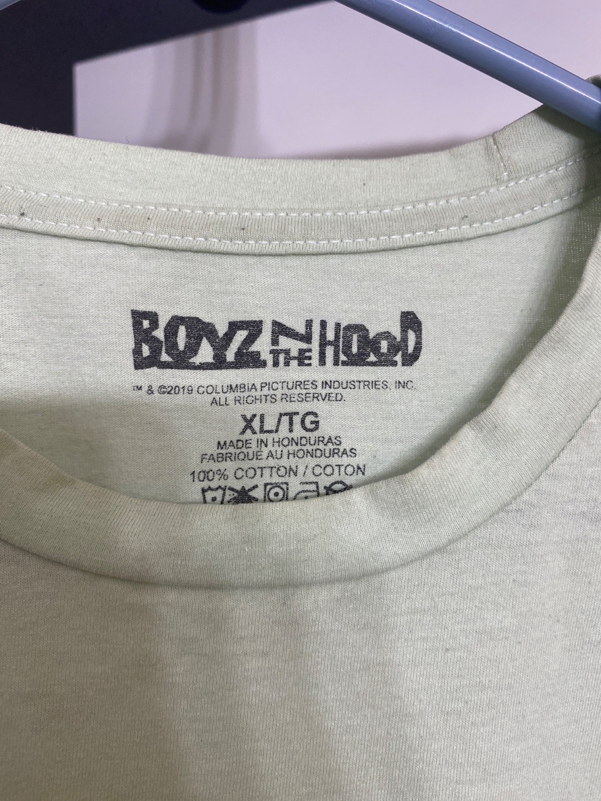 Men’s Boyz n the hood mint green xl short sleeve t shirt Preowned good condition gallery