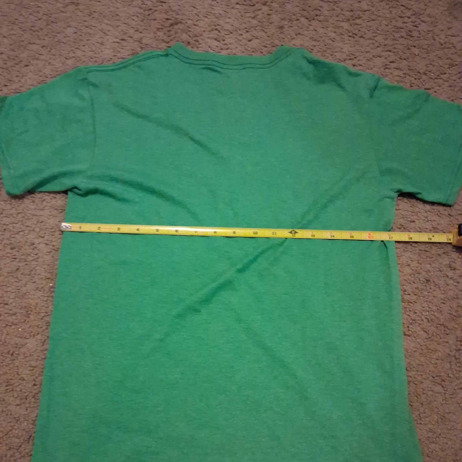 Smokey Says Keep It Green Shirt Mens medium Green Graphic Pull-on Vintage Feel gallery