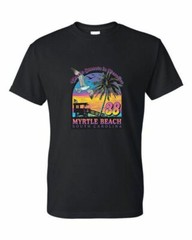 T-Shirt – CLASSIC SUNSET MYRTLE BEACH – FUN RESORT Adult