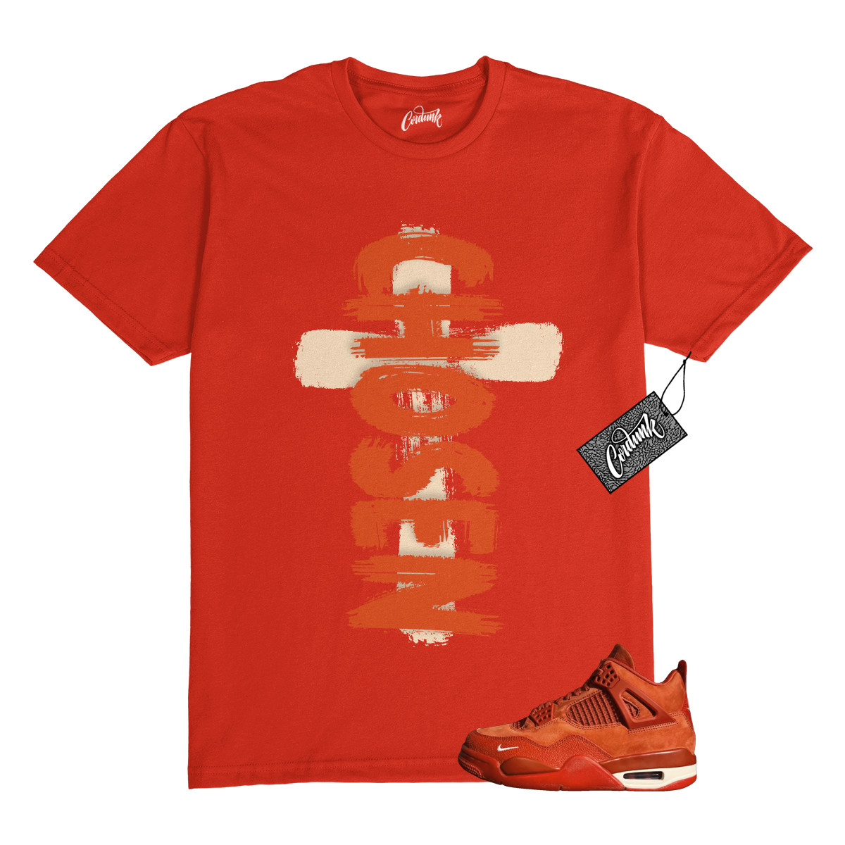 4 Brick By Brick Cinnabar Firewood Orange T Shirt Match CHOSEN