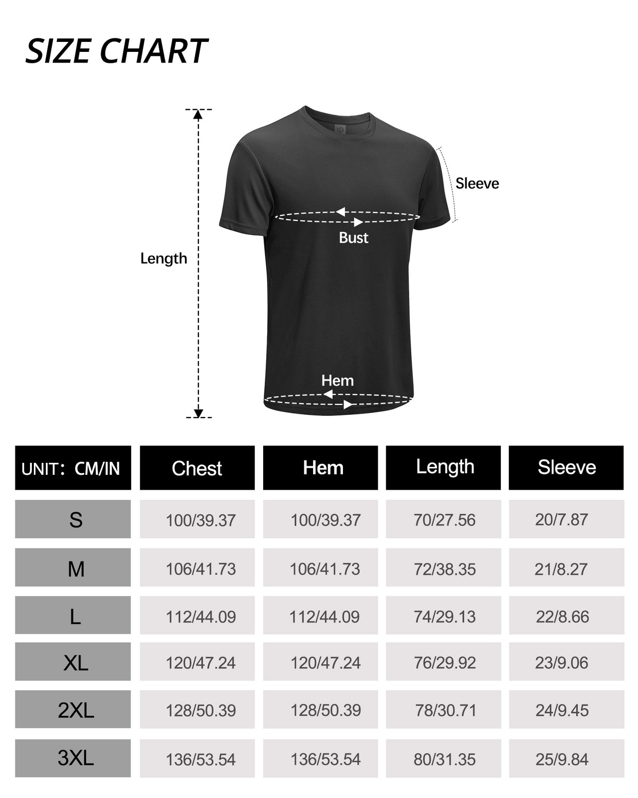 6pcs Men's T-shirts Gym Fitness Workout Top Quick Dry Tee Casual Daily Wear Soft gallery