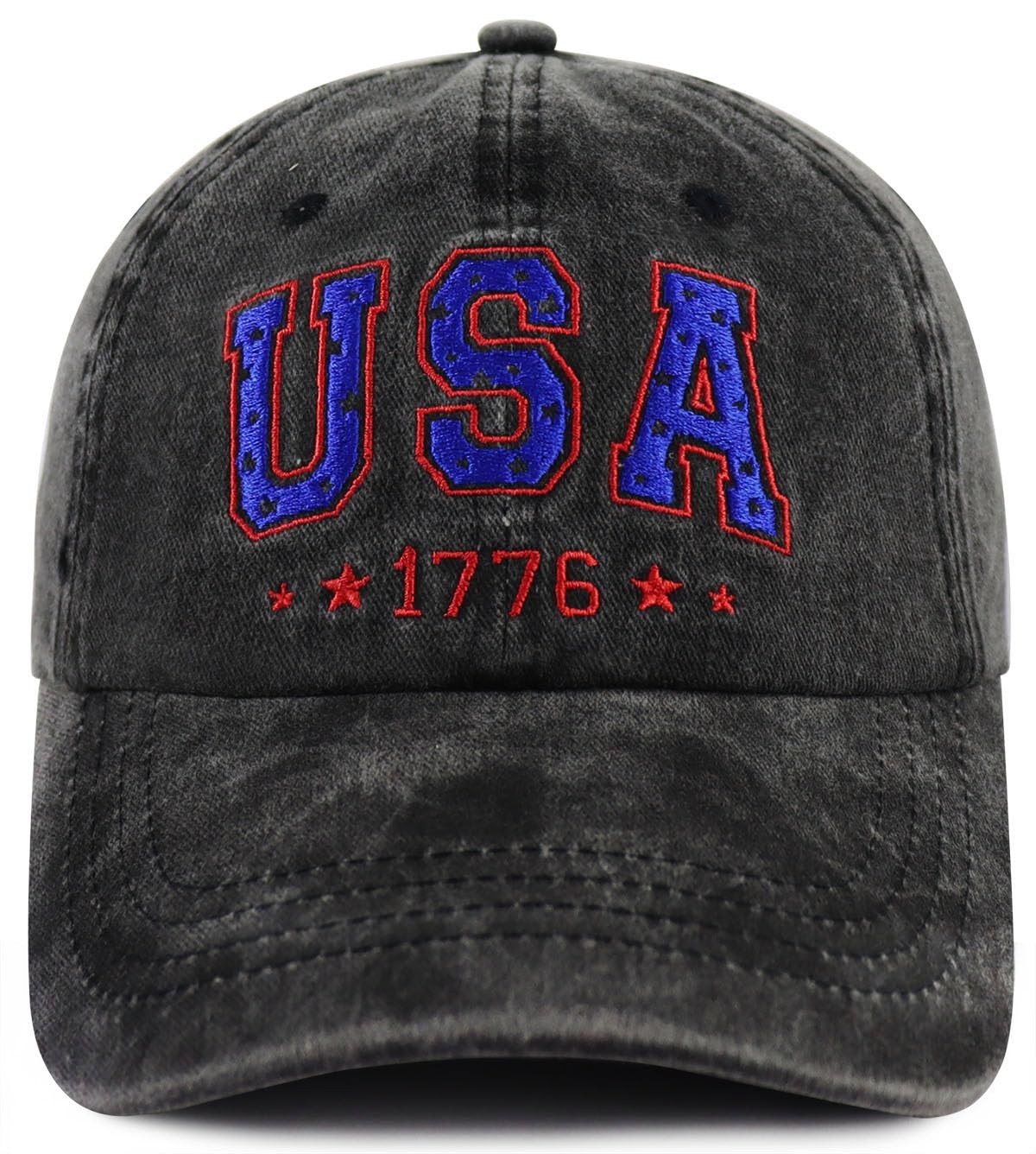American Flag Hat for Men Women, Fourth 4th of July Decorations Baseball Cap,... gallery