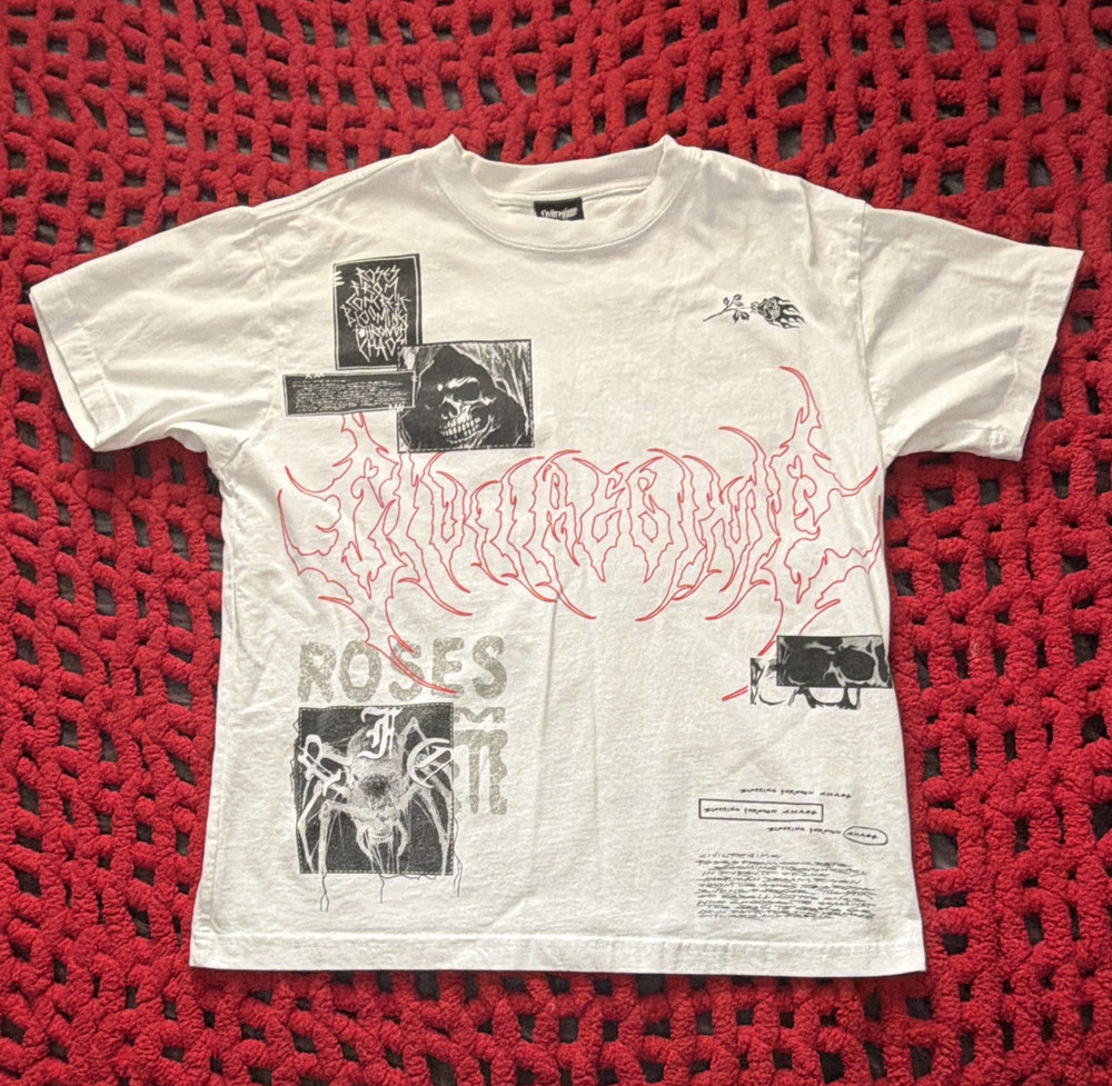 Civil Regime “It’s our Time” boxy tee white size M