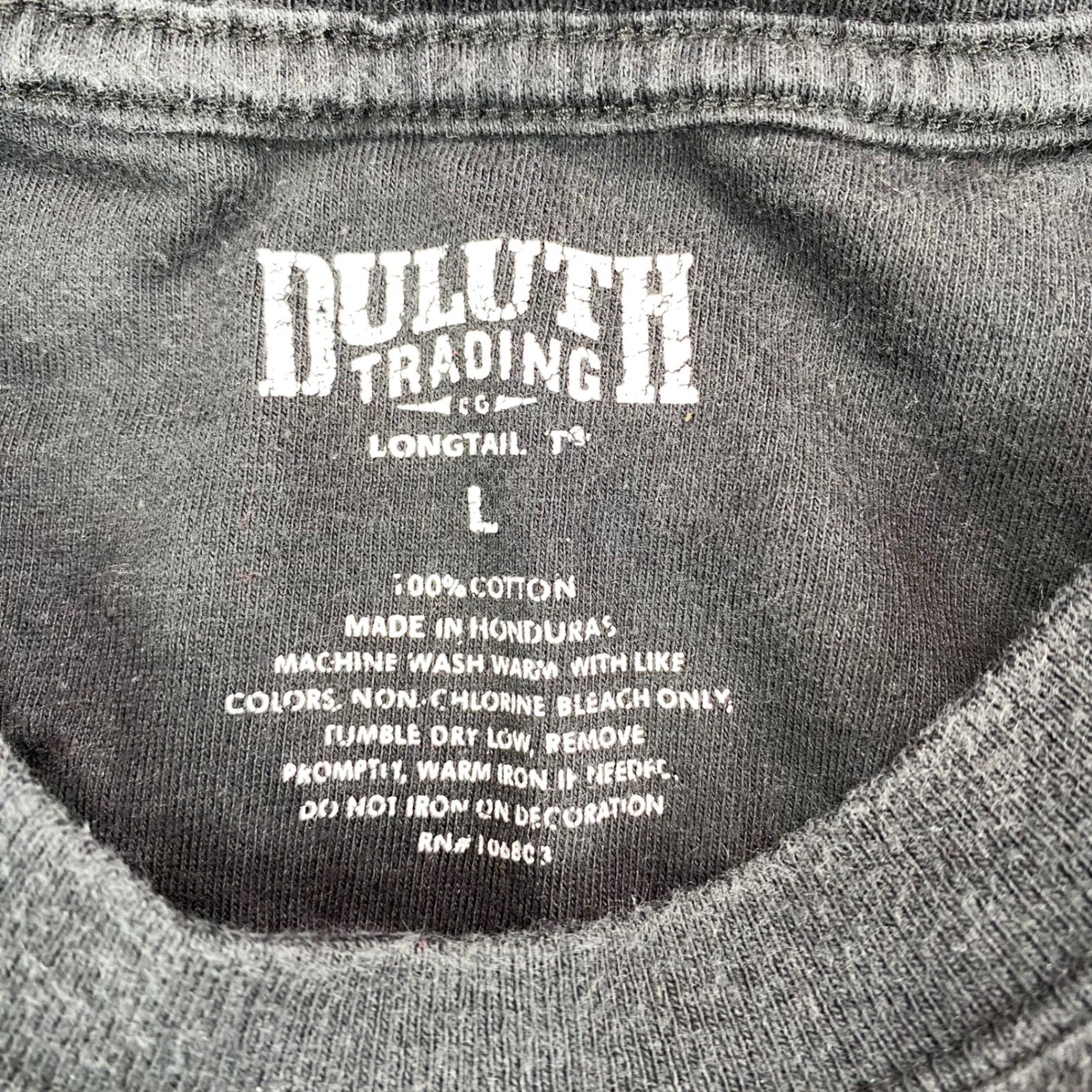 Duluth Trading Company Longtail T Men L Short Sleeve Graphic T Shirt Gray Cotton gallery