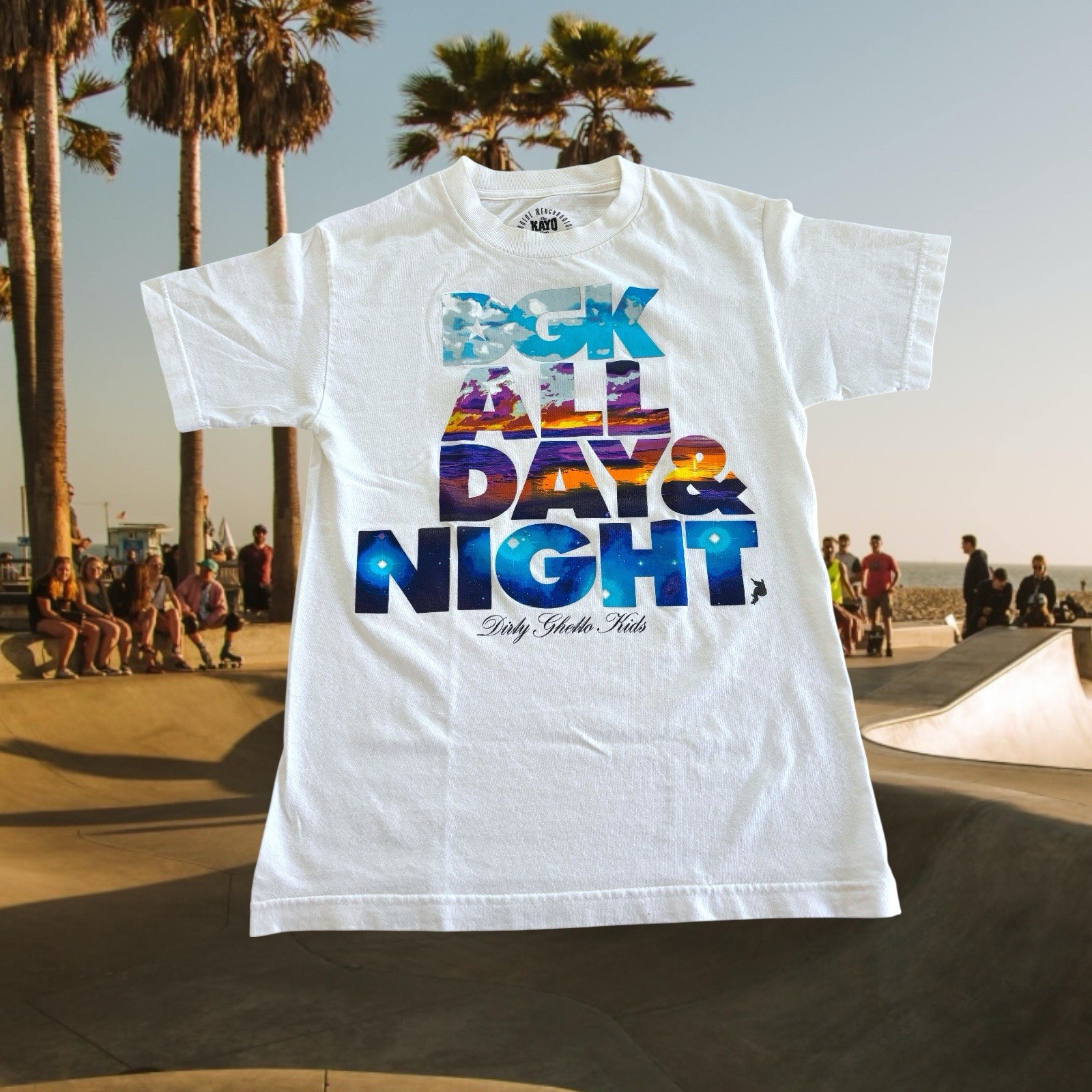 DGK Dirty Ghetto Kids Graphic T-Shirt Mens S Skater Shirt Skate Tee Y2K gallery