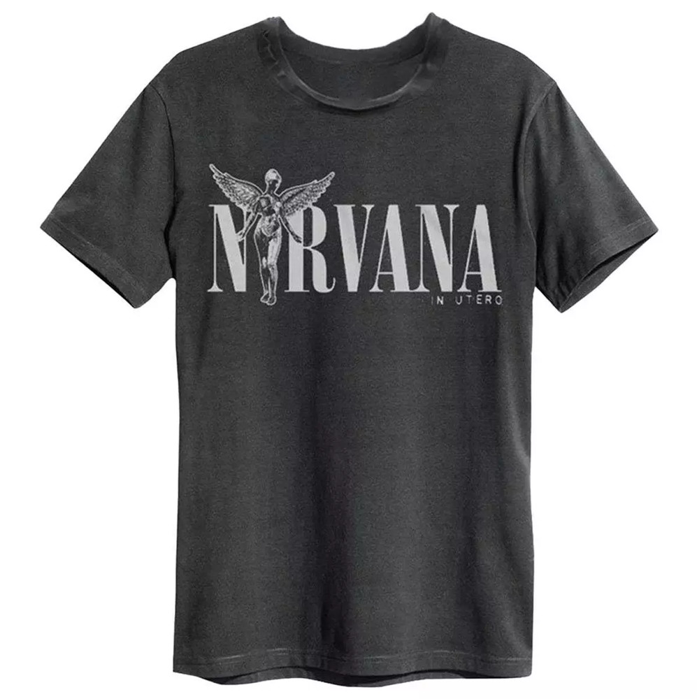 Nirvana In Utero Charcoal Cotton Unisex T-shirt s-5xl DO214