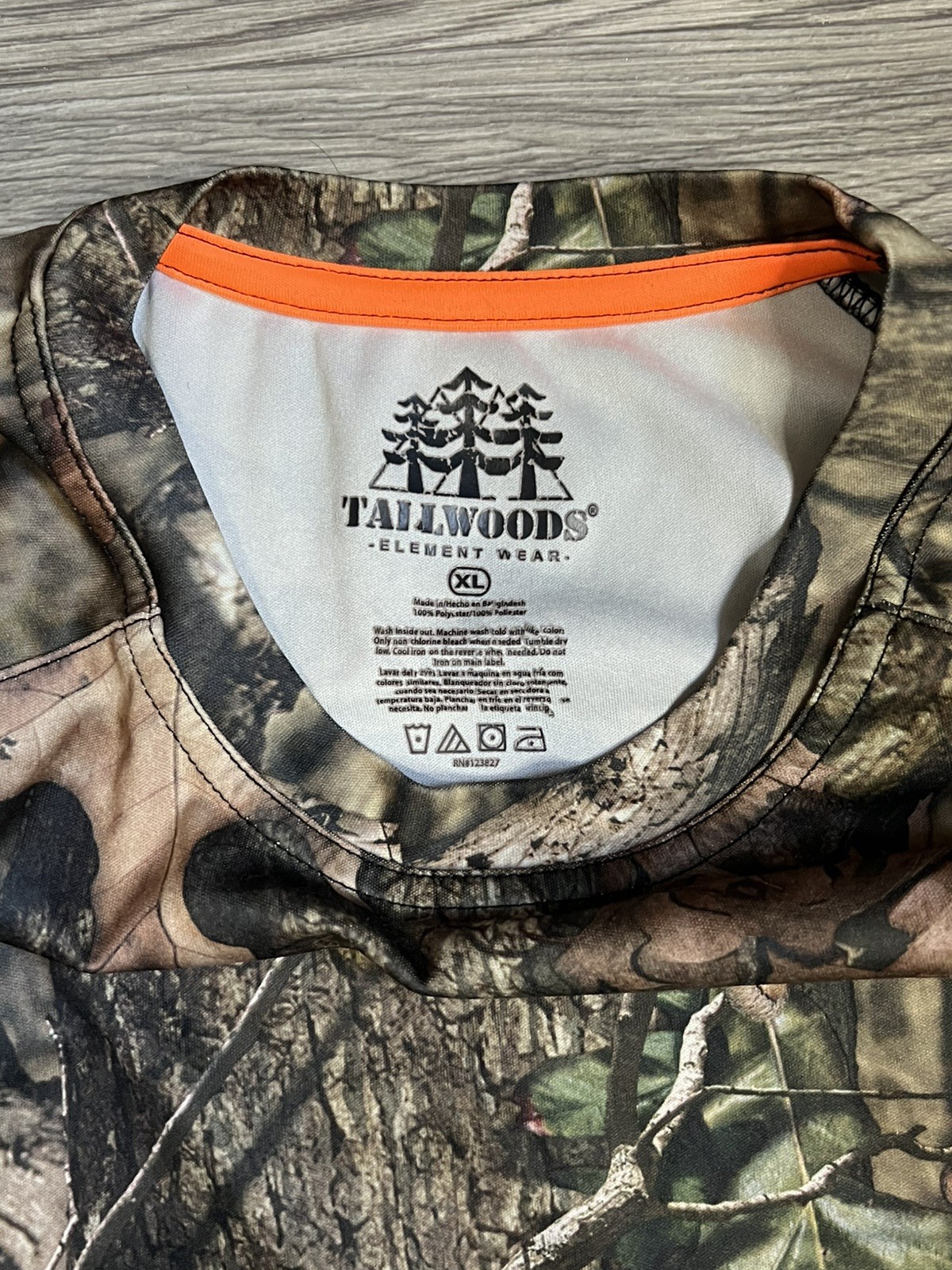 Tallwoods Shirt Mens XL Lightweight Country Camo Long Sleeve Outdoor Hunting gallery