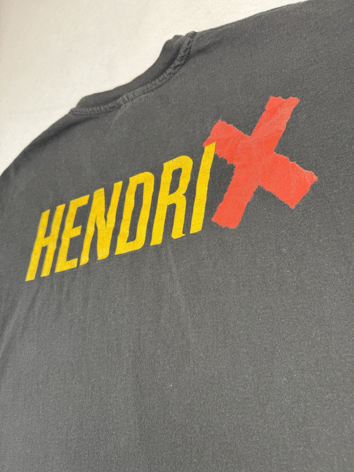 Vintage 1991 Jimi Hendrix Burning Guitar T-Shirt - Fits Medium (Labelled XL) gallery