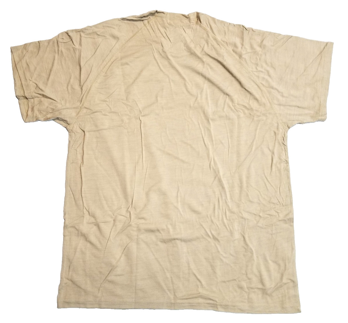 US Military ADS FLAME RESISTANT SHORT SLEEVE T-SHIRT TAN LARGE 8415-01-588-0772 gallery