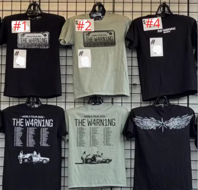 The Warning World Tour 2026 Shirt Hard Rock Band Reprint gallery