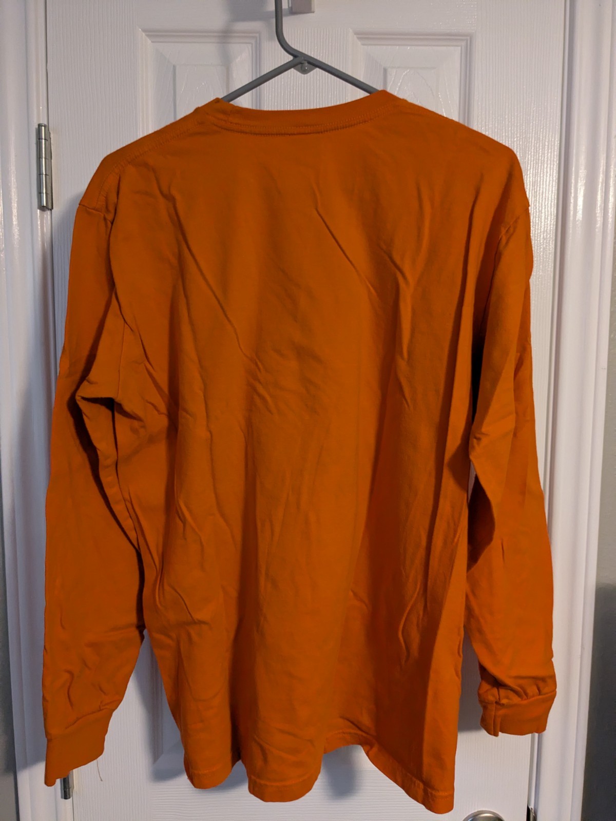 Supreme Box Logo L/S Tee Orange Longsleeve Size LARGE FW20 gallery