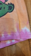 LIQUID BLUE GRATEFUL DEAD SPIRAL BEARS TIE DYE S Small TSHIRT T-shirt 1995 VTG