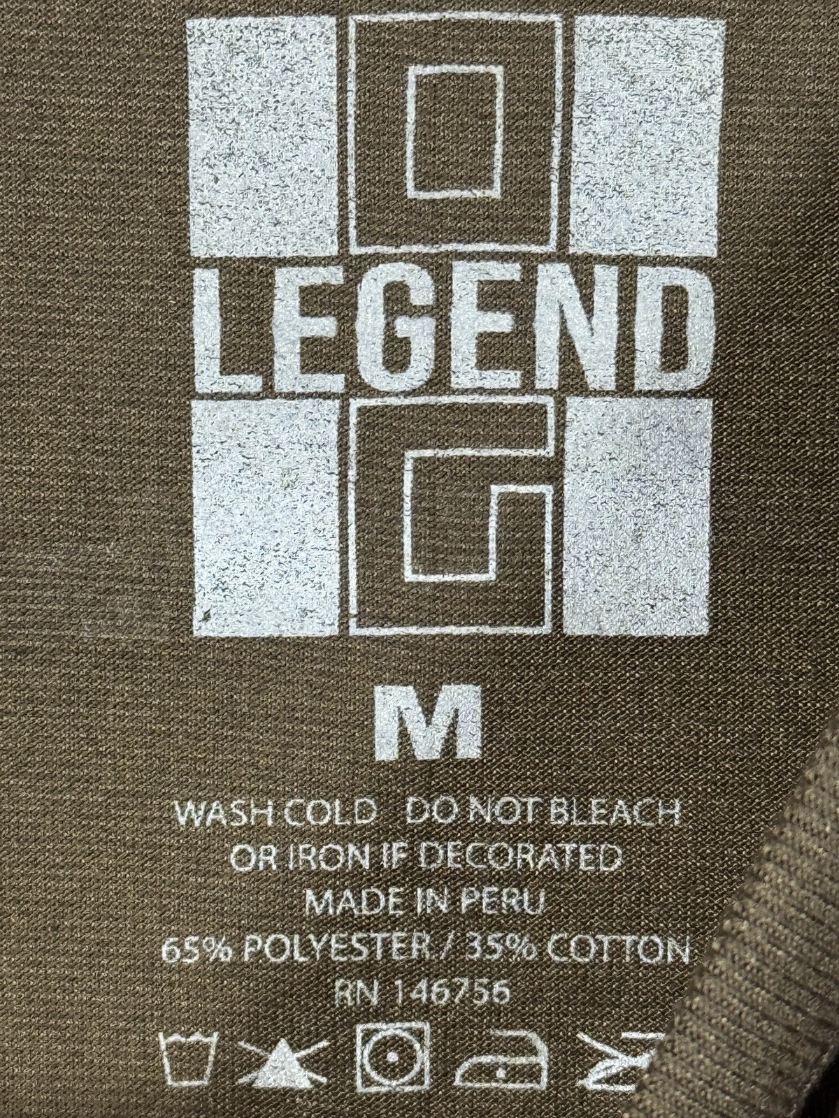 OG Legend Mens M Brown Graphic T-Shirt Neon Teddy Bear Worldwide Streetwear gallery