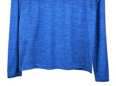Lululemon Metal Vent Tech Long Sleeve Blue Lightweight Raglan T Shirt Sz L