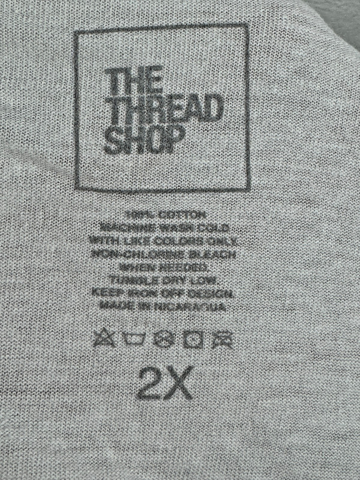 Size 2X - The Thread Shop Sony Jake Miller JM Sneaker Bouquet T-Shirt White gallery