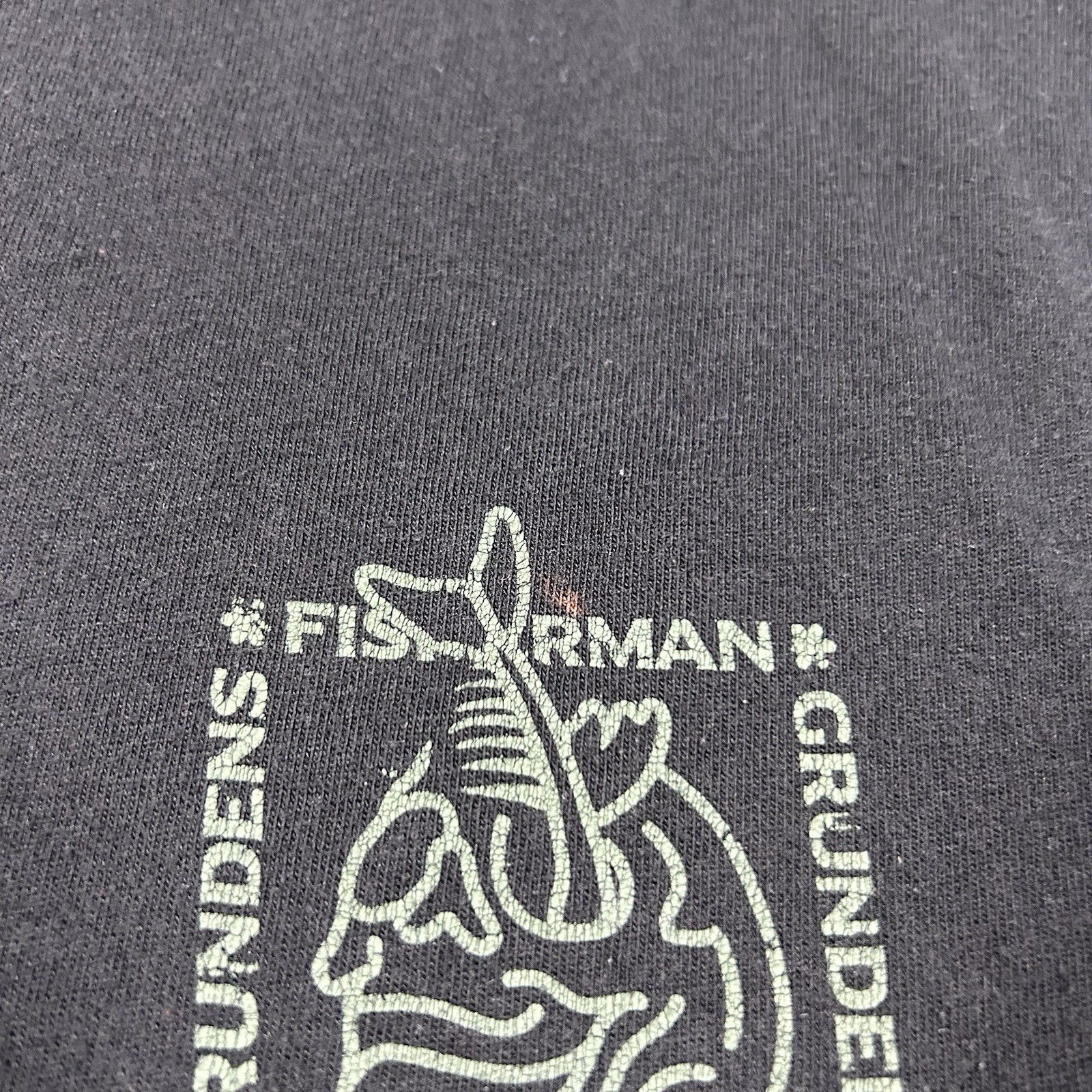 Grundens Fisherman Skull Graphic T Shirt Men's Size XL Black Sportsman Outdoors gallery