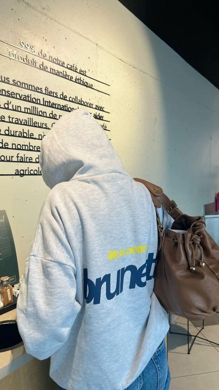 Life Is Better Brunette Hoodie Streetwear gallery