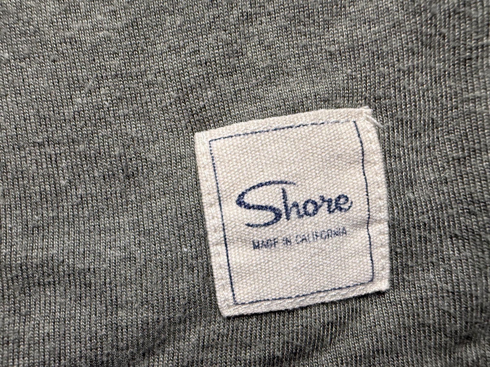 Shore Shirt Mens XL Green Long Sleeve Henley Cotton Rayon Polyester Made In USA gallery