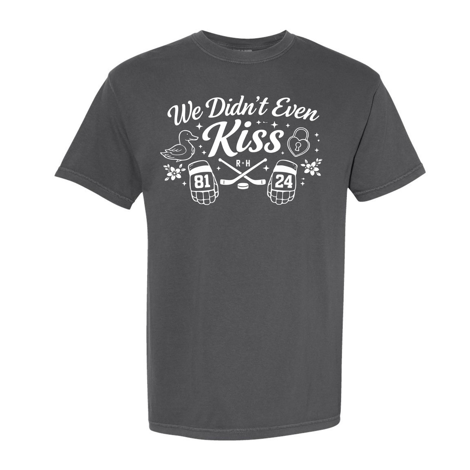 We Didnt Even Kiss - Comfort Colors heated rivalry cute gay tv show S-4x T-shirt gallery