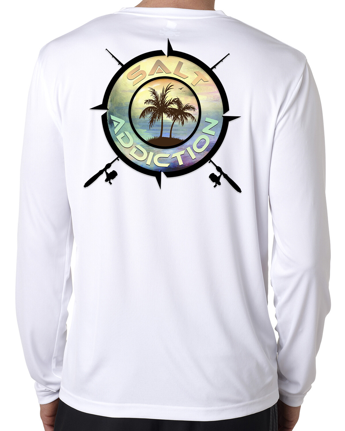 Salt Addiction t shirt long sleeve performance microfiber fishing uv 50+ gallery