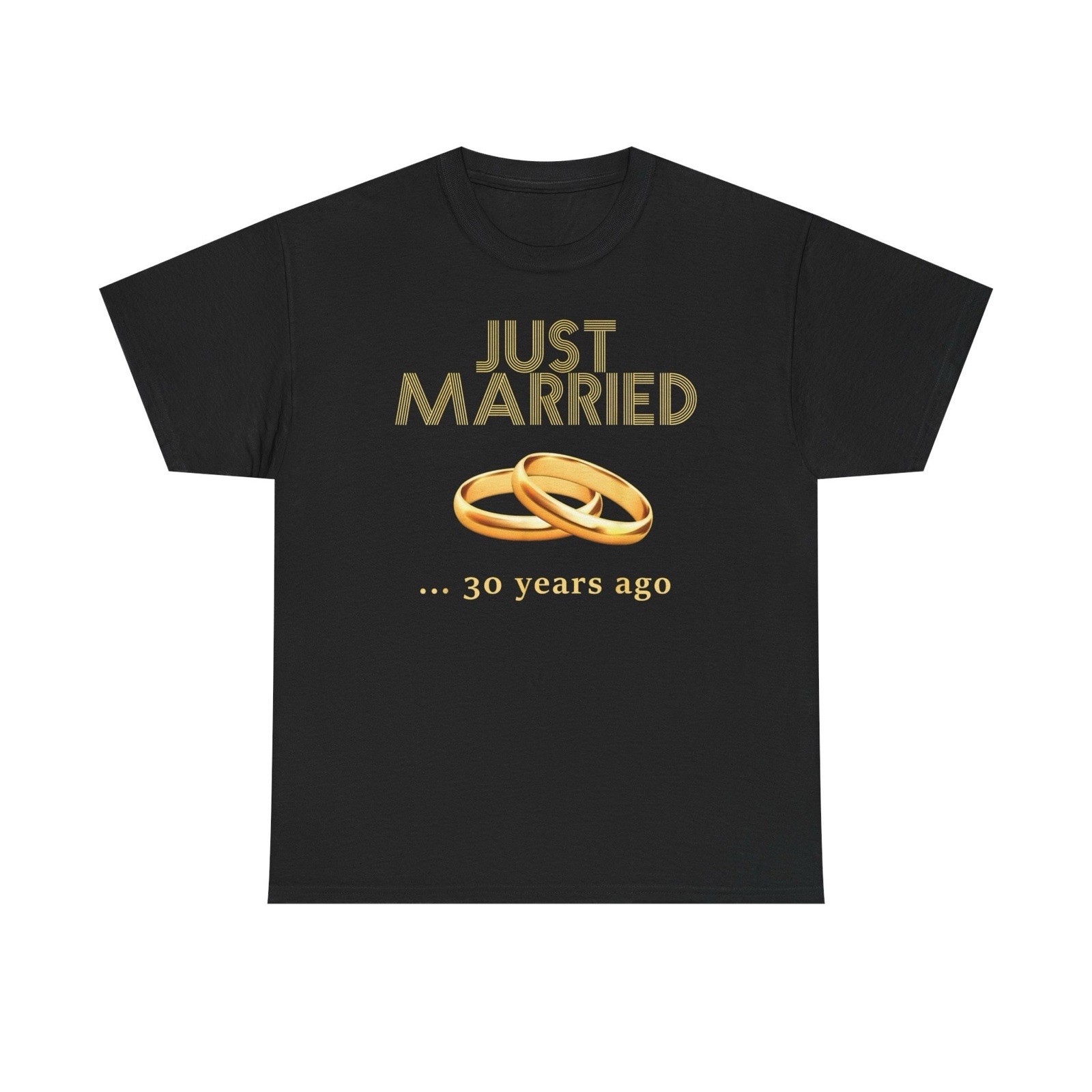 Just Married 30 Years Ago 30th Pearl Wedding Anniversary T-Shirt Unisex Gift gallery