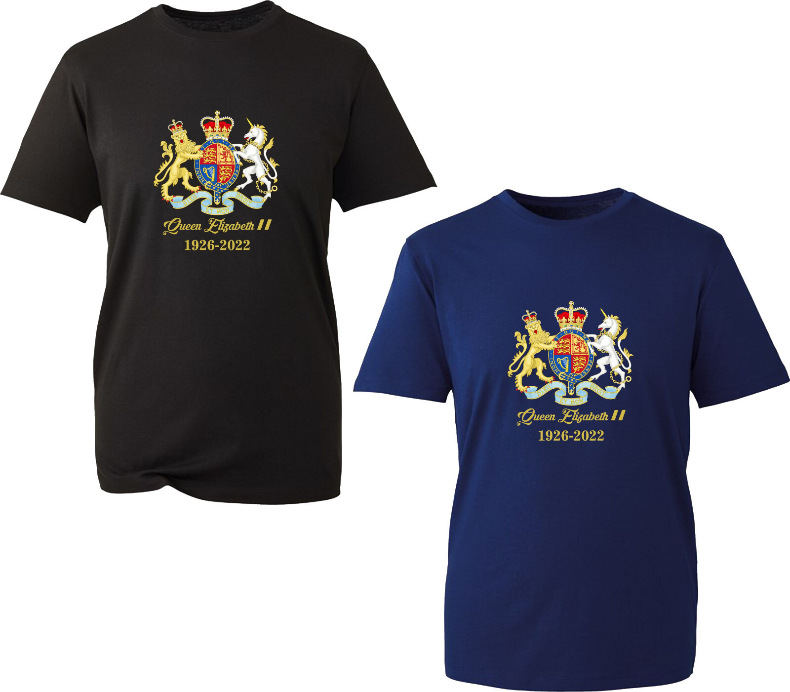 Queen Elizabeth II T-Shirt Union Jack Queen’s Memorial London Bridge Is Down