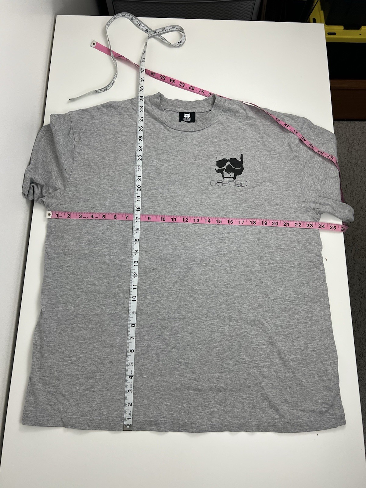 G59 Records Black Skull Suicideboys Gray T Shirt Mens Sz XL Rap Hip Hop Grey Day gallery
