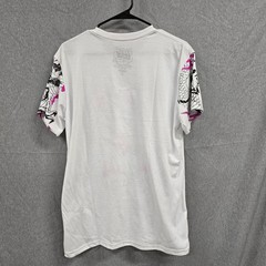 Fresh Laundry Tokyo Hustle Dragon Graphic Tee White Pink Mens Large Streetwear
