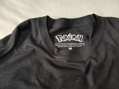 Pokemon Pikachu Black Graphic Long Sleeve T Shirt Mens Sz L Large