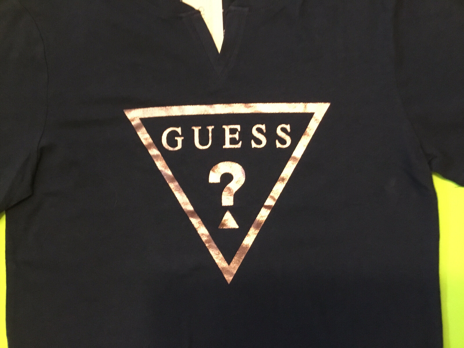 GUESS Los Angeles Men’s Short Sleeve T-Shirt Size LARGE Blue w/Silver Cotton NEW gallery