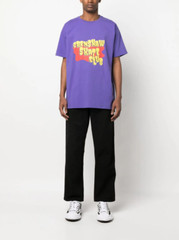 CRENSHAW SKATE CLUB x Browns Stack Purple T-shirt Size: M – NWT