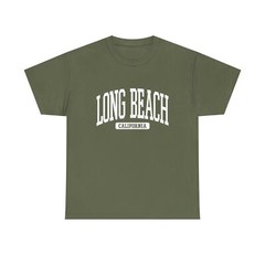 Long Beach California Souvenir Beach, Vintage, Minimalist