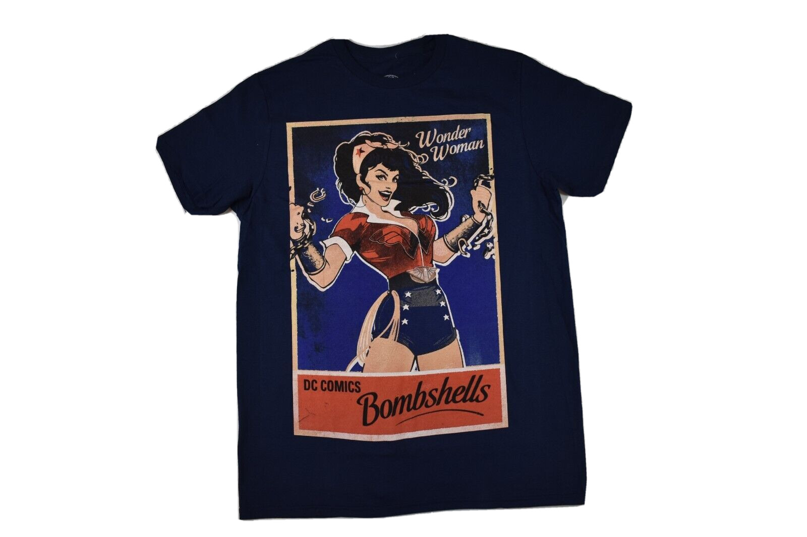 DC Comics Mens Wonder Woman DC Comics Bombshells Shirt New M, XL gallery